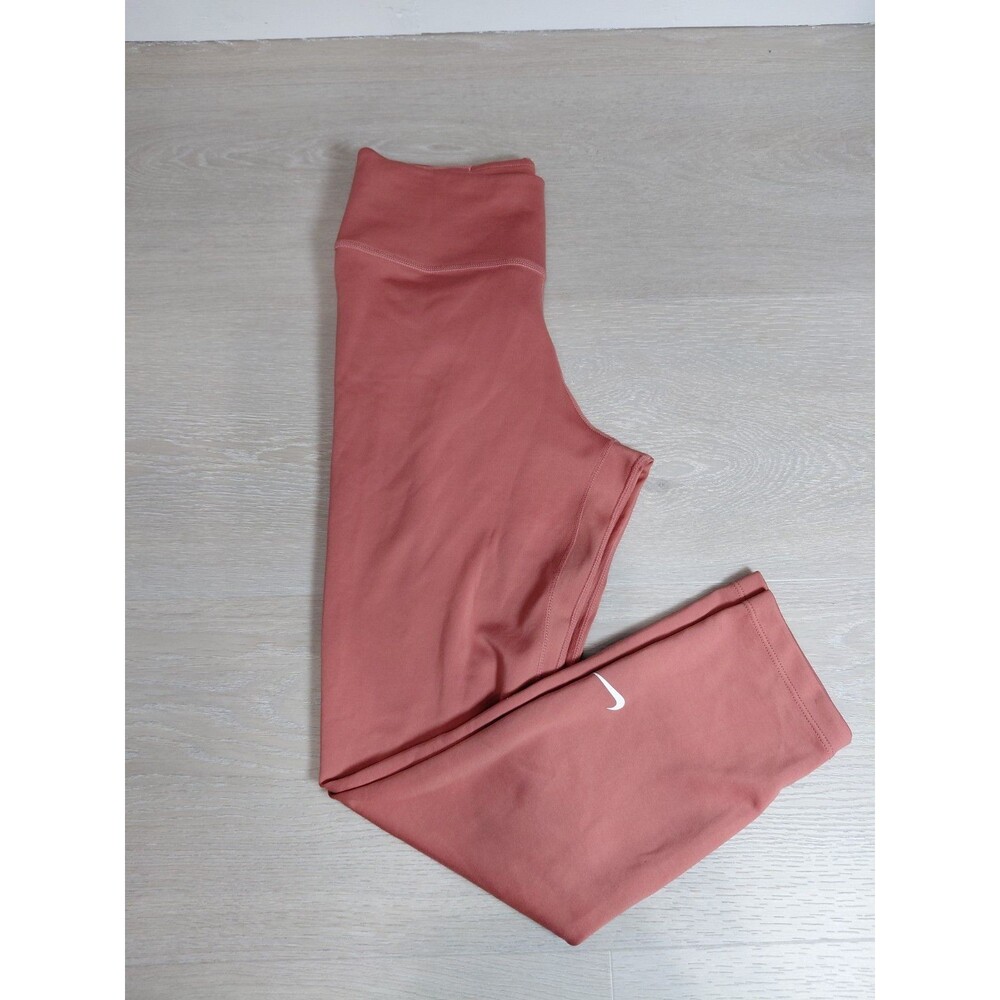 Nike Dri-FIT One High Rise Women S Leggings Tight Pant Dusty Rose